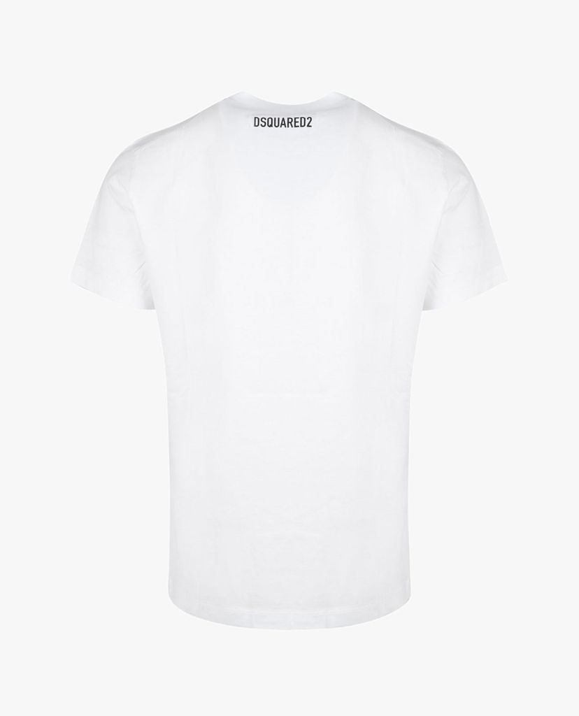 DSQUARED2 - Áo thun nam cổ tròn ngắn tay phom ôm thời trang