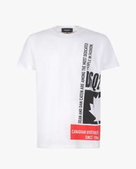 DSQUARED2 - Áo thun nam tay ngắn phối logo thời trang
