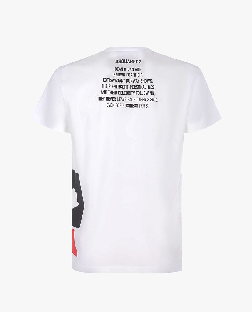DSQUARED2 - Áo thun nam tay ngắn phối logo thời trang