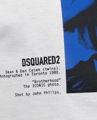 DSQUARED2 - Áo thun nam cổ tròn tay ngắn in hình trẻ trung