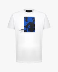DSQUARED2 - Áo thun nam cổ tròn tay ngắn in hình trẻ trung