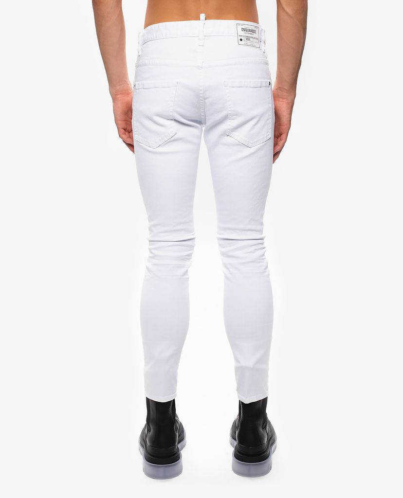 DSQUARED2 - Quần jeans nam White Bull Wash