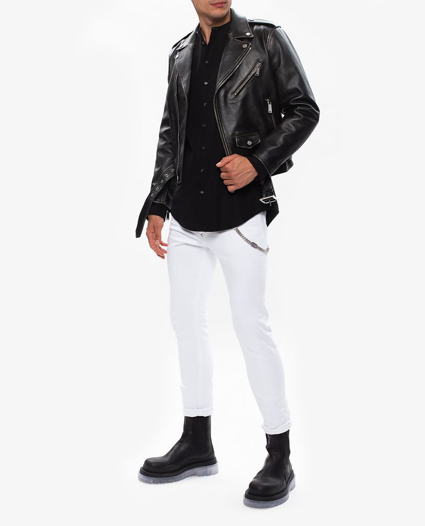 DSQUARED2 - Quần jeans nam White Bull Wash