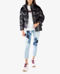 DSQUARED2 - Áo thun nữ ngắn tay cổ tròn phối hình in thời trang