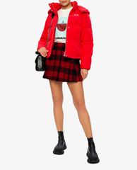 DSQUARED2 - Áo thun nữ ngắn tay cổ tròn phối hình in thời trang