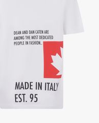 DSQUARED2 - Áo thun nữ tay ngắn cổ tròn phối logo thời trang