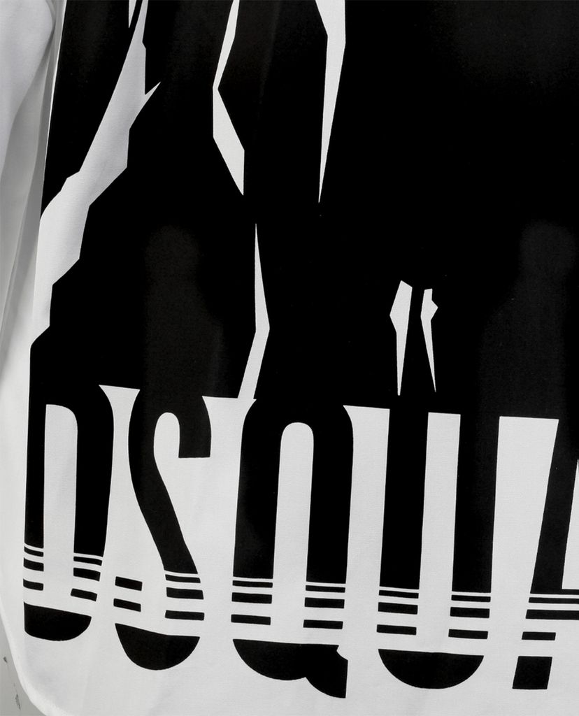 DSQUARED2 - Áo sơ mi nam tay dài Back Logo