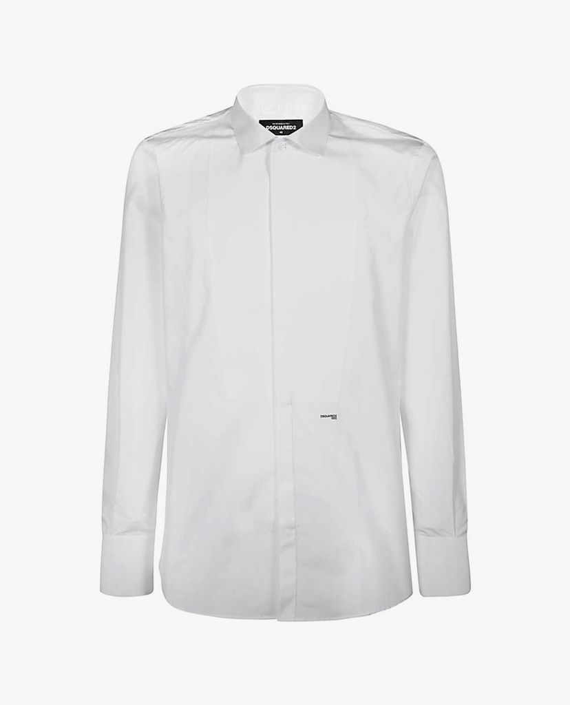 DSQUARED2 - Áo sơ mi nam tay dài Slim Tux