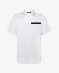 DSQUARED2 - Áo sơ mi nam ngắn tay Poplin