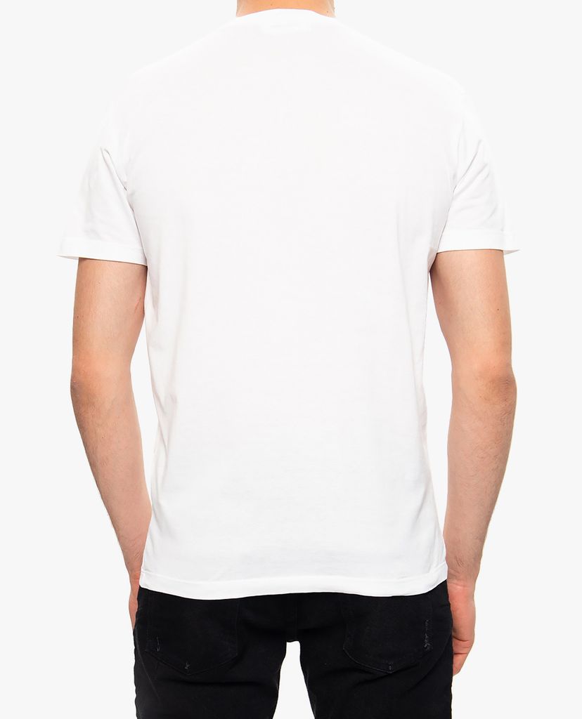 DSQUARED2 - Áo thun nam cổ tròn tay ngắn Logo