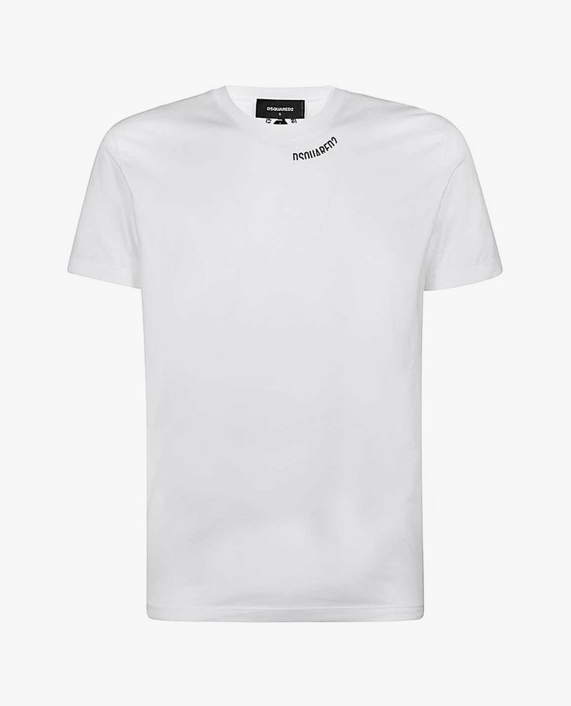 DSQUARED2 - Áo thun nam cổ tròn tay ngắn Logo