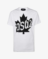 DSQUARED2 - Áo thun tay ngắn cổ tròn Dsq2 Milano Print