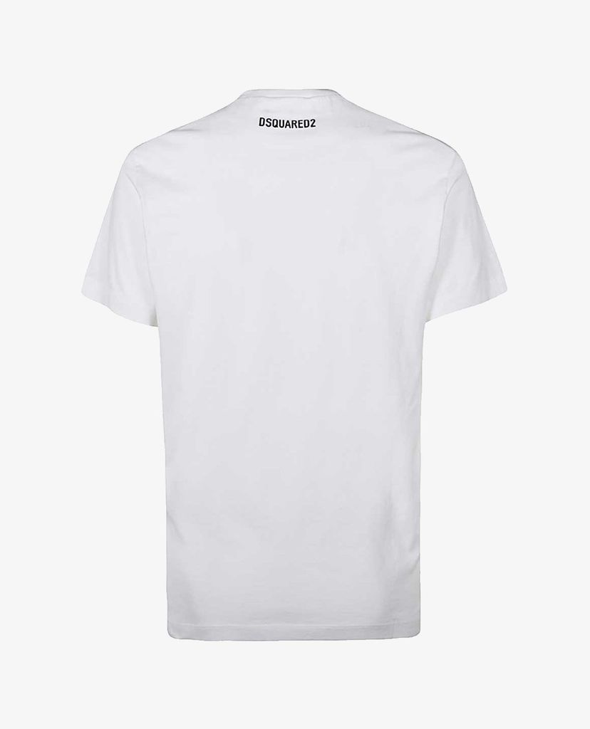 DSQUARED2 - Áo thun tay ngắn cổ tròn Dsq2 Milano Print