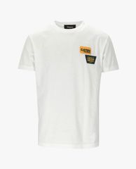 DSQUARED2 - Áo thun nam cổ tròn tay ngắn phom suông Logo