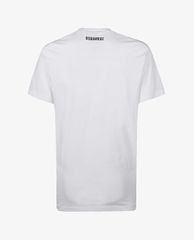 DSQUARED2 - Áo thun nam phom ôm cổ tròn phối logo D2