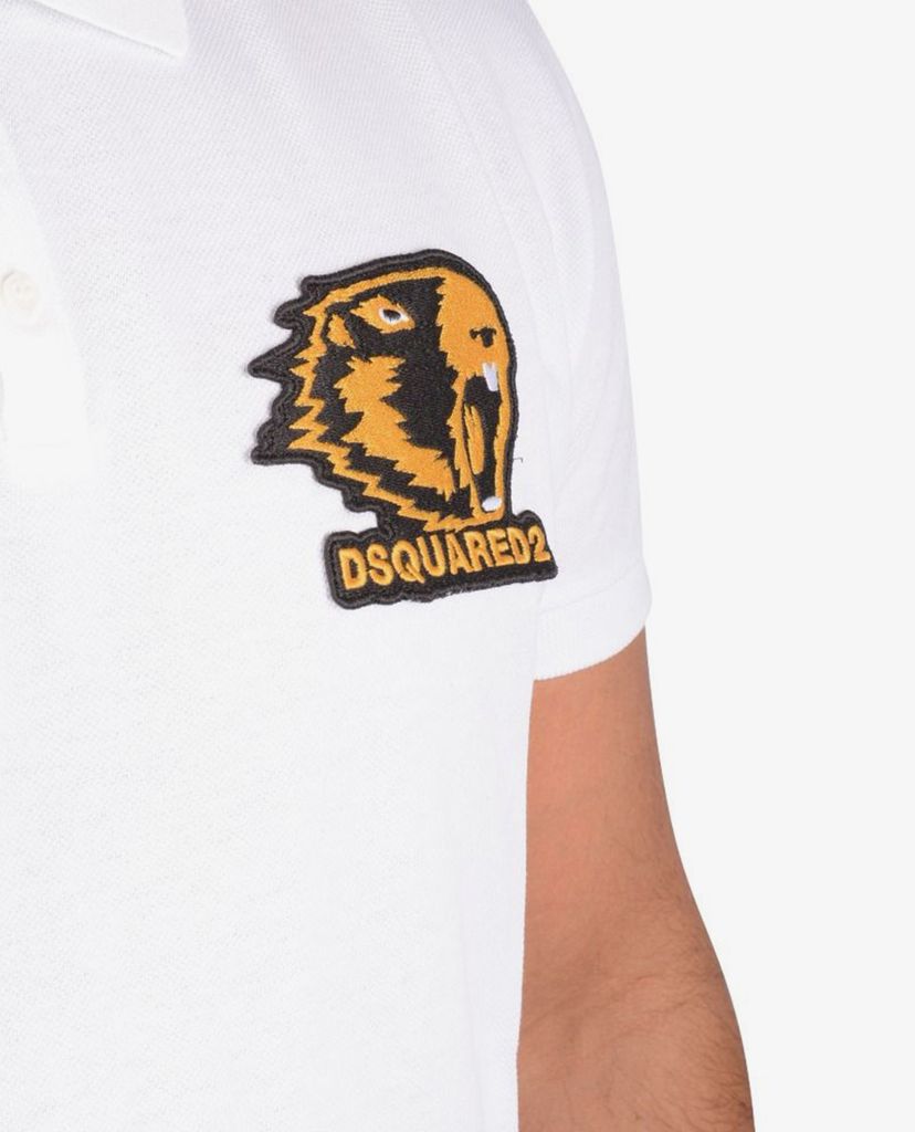 DSQUARED2 - Áo polo tay ngắn Patched Polo