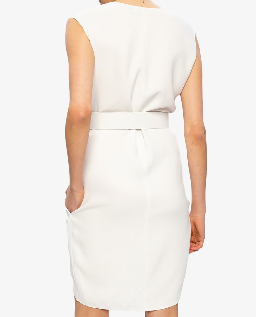 DSQUARED2 - Đầm mini sát nách V Neck Belted