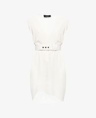 DSQUARED2 - Đầm mini sát nách V Neck Belted