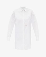 DSQUARED2 - Đầm midi sơ mi tay dài Oversized Shirt