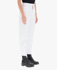 DSQUARED2 - Quần jeans nữ lưng cao phom suông hiện đại
