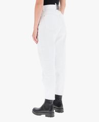 DSQUARED2 - Quần jeans nữ lưng cao phom suông hiện đại