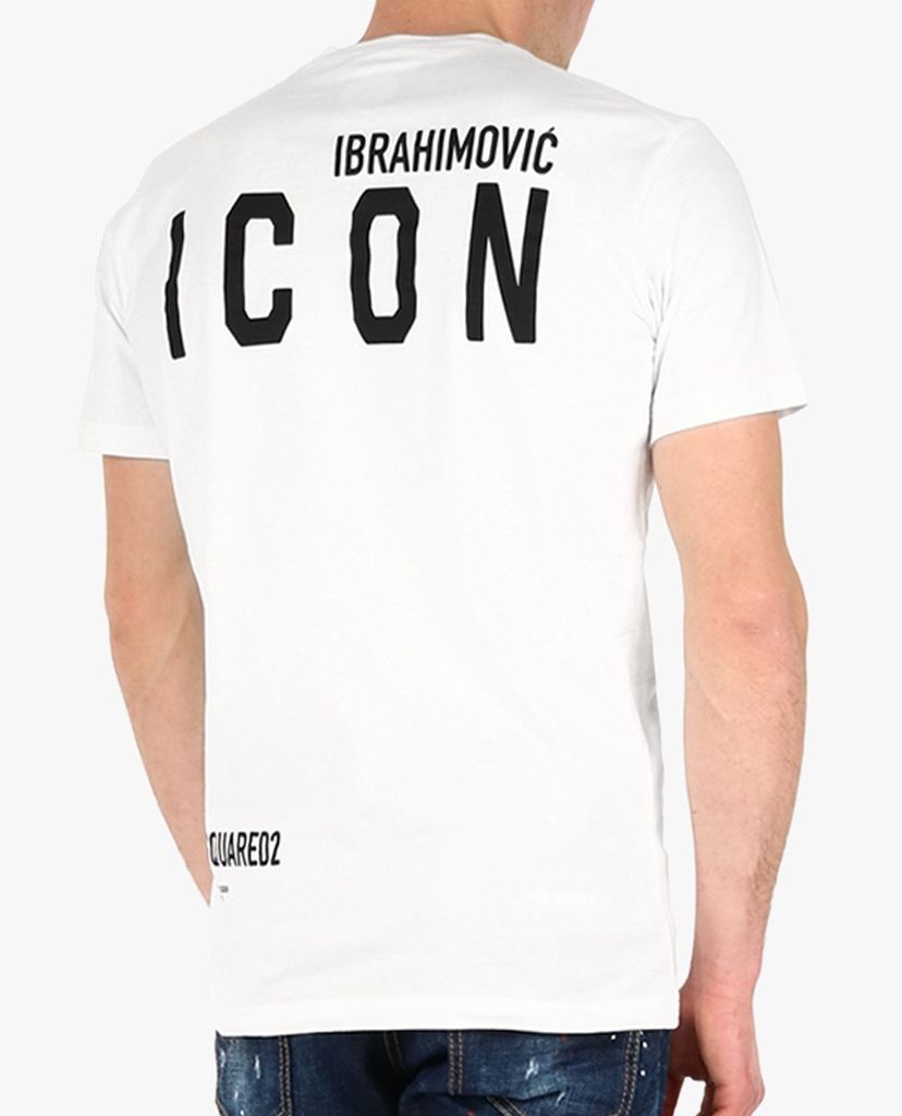 DSQUARED2 - Áo thun nam cổ tròn ngắn tay Icon
