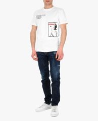DSQUARED2 - Áo thun nam cổ tròn ngắn tay Icon