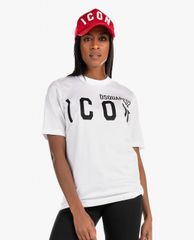 DSQUARED2 - Áo thun nữ cổ tròn ngắn tay ICON