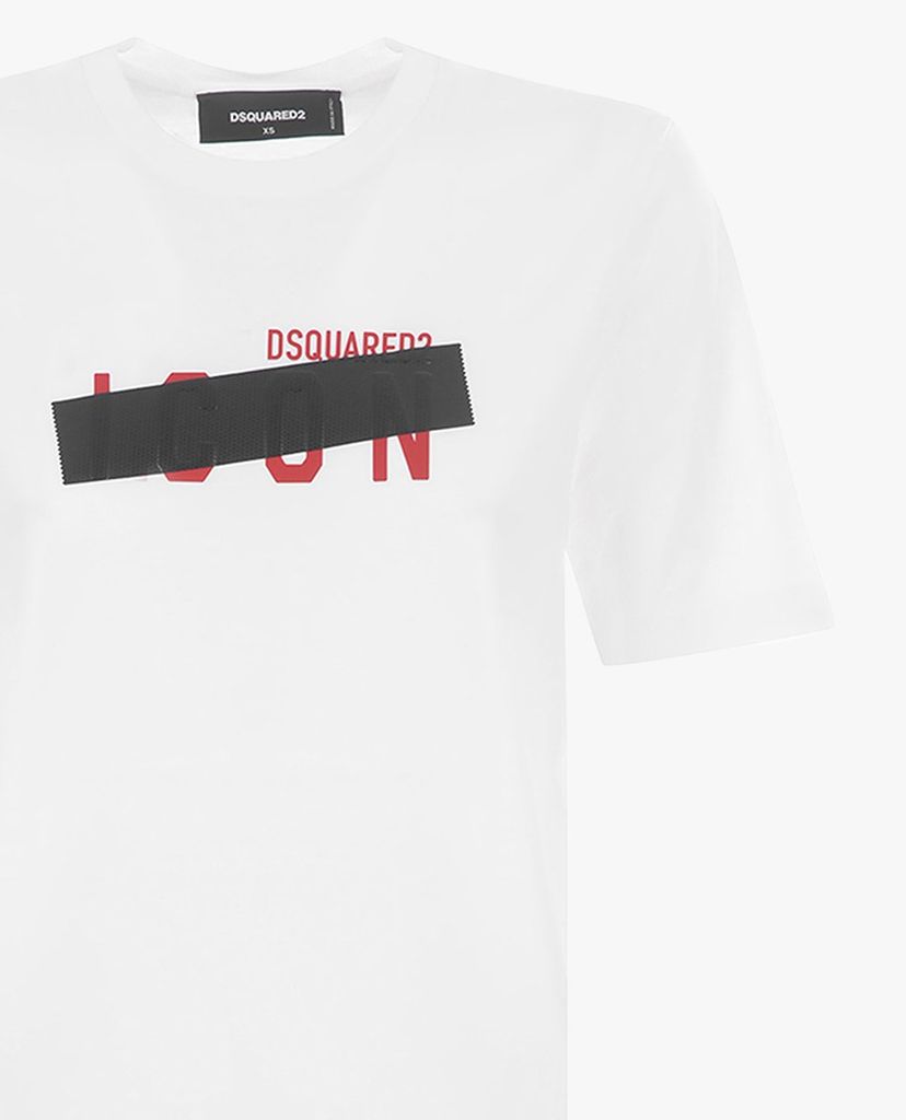 DSQUARED2 - Áo thun nữ ngắn tay Icon Patch