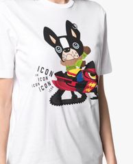 DSQUARED2 - Áo thun nữ ngắn tay cá tính Icon