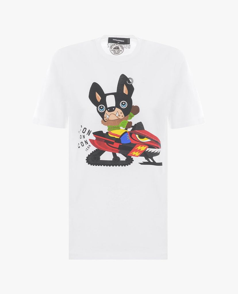 DSQUARED2 - Áo thun nữ ngắn tay cá tính Icon