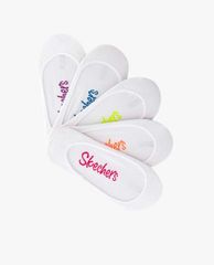 SKECHERS - Set 5 đôi vớ nữ cổ thấp thời trang Non Terry Superlow Liners