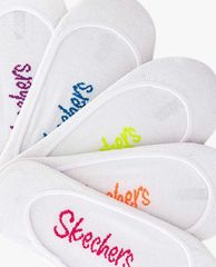SKECHERS - Set 5 đôi vớ nữ cổ thấp thời trang Non Terry Superlow Liners