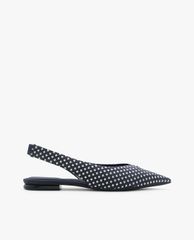 CHARLES & KEITH - Giày đế bệt mũi nhọn Slingback Pointed