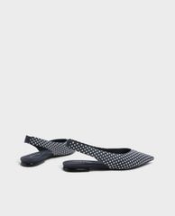 CHARLES & KEITH - Giày đế bệt mũi nhọn Slingback Pointed