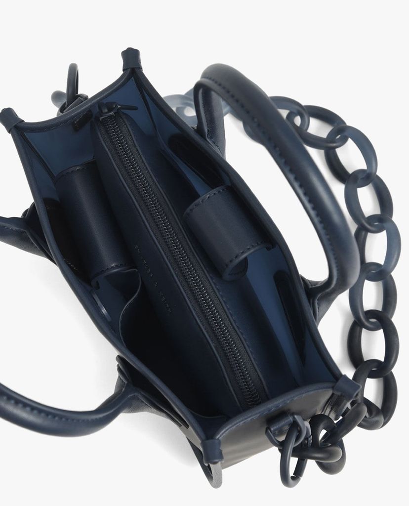 CHARLES & KEITH - Túi xách tay cầm Chain Link