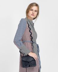 CHARLES & KEITH - Túi đeo chéo nữ chữ nhật Tassel Detail