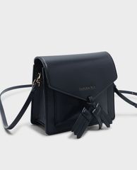 CHARLES & KEITH - Túi đeo chéo nữ chữ nhật Tassel Detail