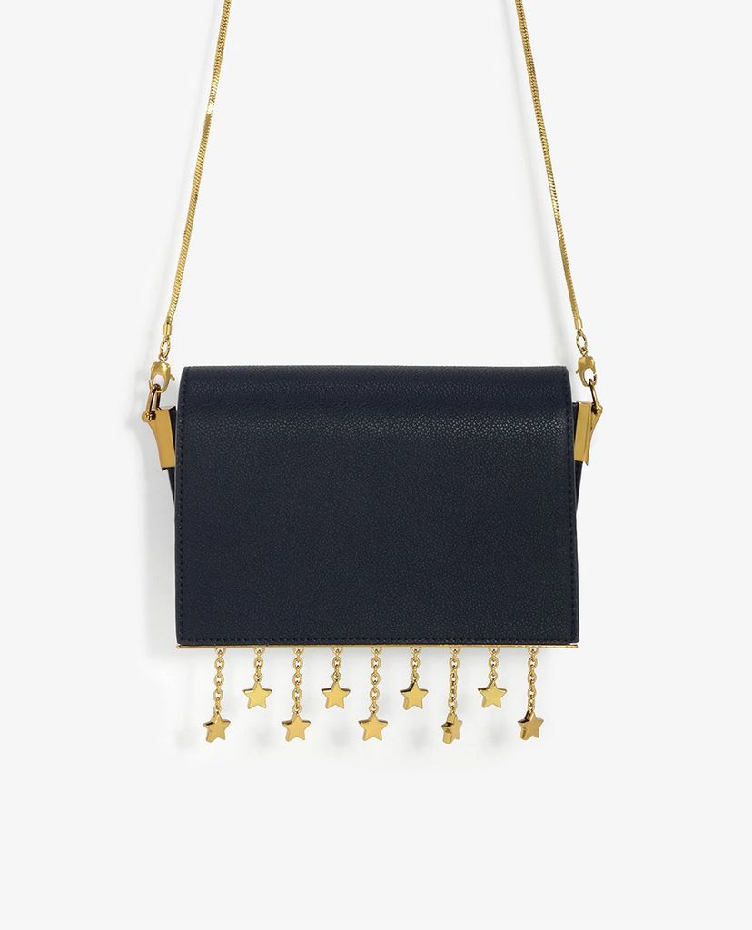 CHARLES & KEITH - Túi đeo chéo nữ chữ nhật Charm Detail