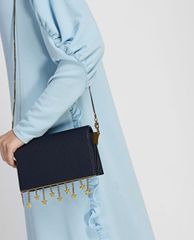 CHARLES & KEITH - Túi đeo chéo nữ chữ nhật Charm Detail