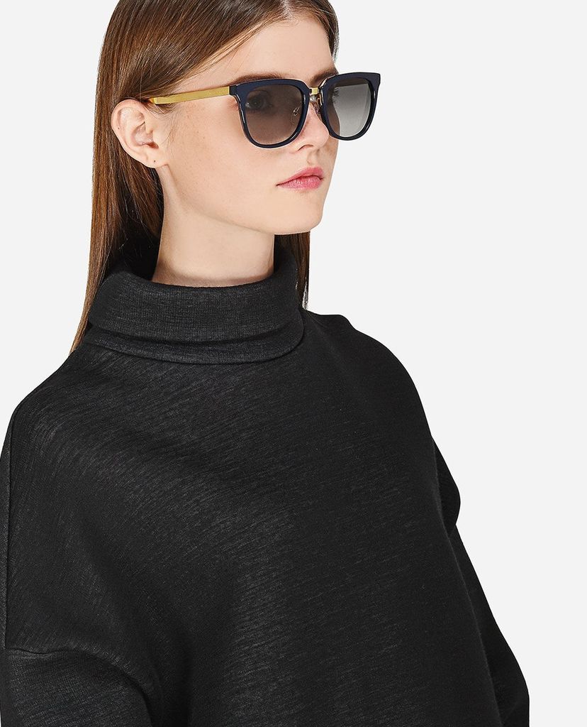 CHARLES & KEITH - Kính mát nữ gọng vuông Acetate Frame Wayfarer