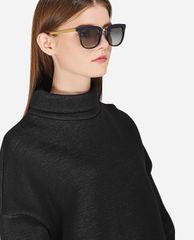 CHARLES & KEITH - Kính mát nữ gọng vuông Acetate Frame Wayfarer