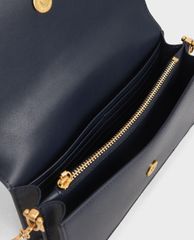 CHARLES & KEITH - Ví cầm tay nữ chữ nhật Metallic Handle