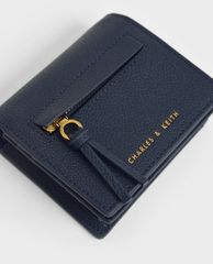 CHARLES & KEITH - Ví đựng name card nữ Snap Button