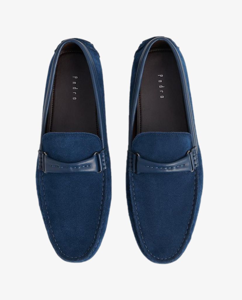 PEDRO - Giày lười nam Embossed Leather