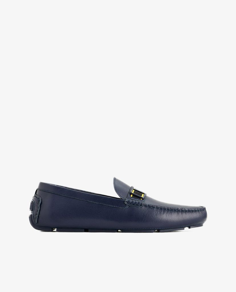 PEDRO - Giày lười nam mũi vuông Buckled Leather Moccasins