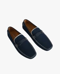PEDRO - Giày lười nam mũi vuông Denim