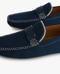 PEDRO - Giày lười nam mũi vuông Denim