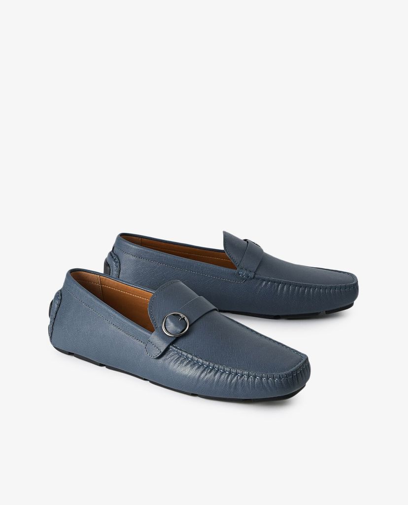 PEDRO - Giày lười nam khóa tròn Buckle Detailing