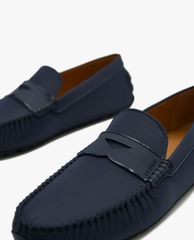 PEDRO - Giày lười nam mũi tròn Penny Moccasins